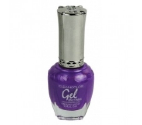 G016 Kleancolor Geleffect Nagellak Neon Purple